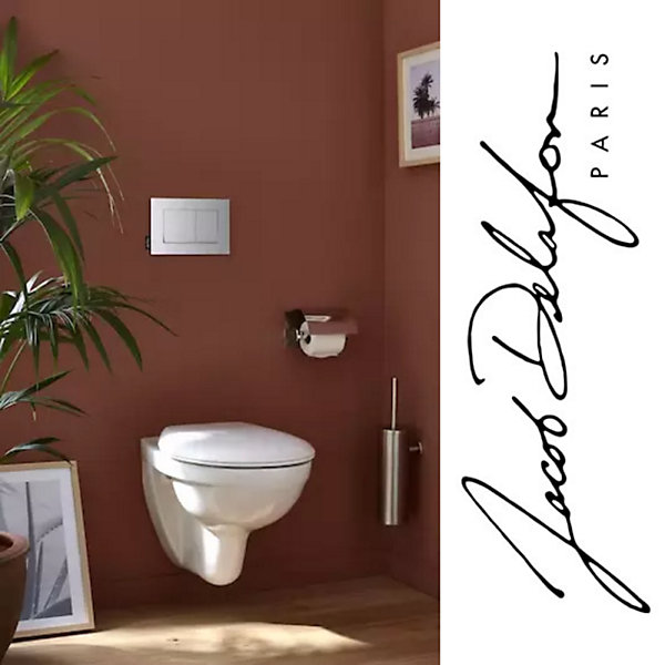 Pack WC suspendu compact JACOB DELAFON Patio   bâti support   plaque