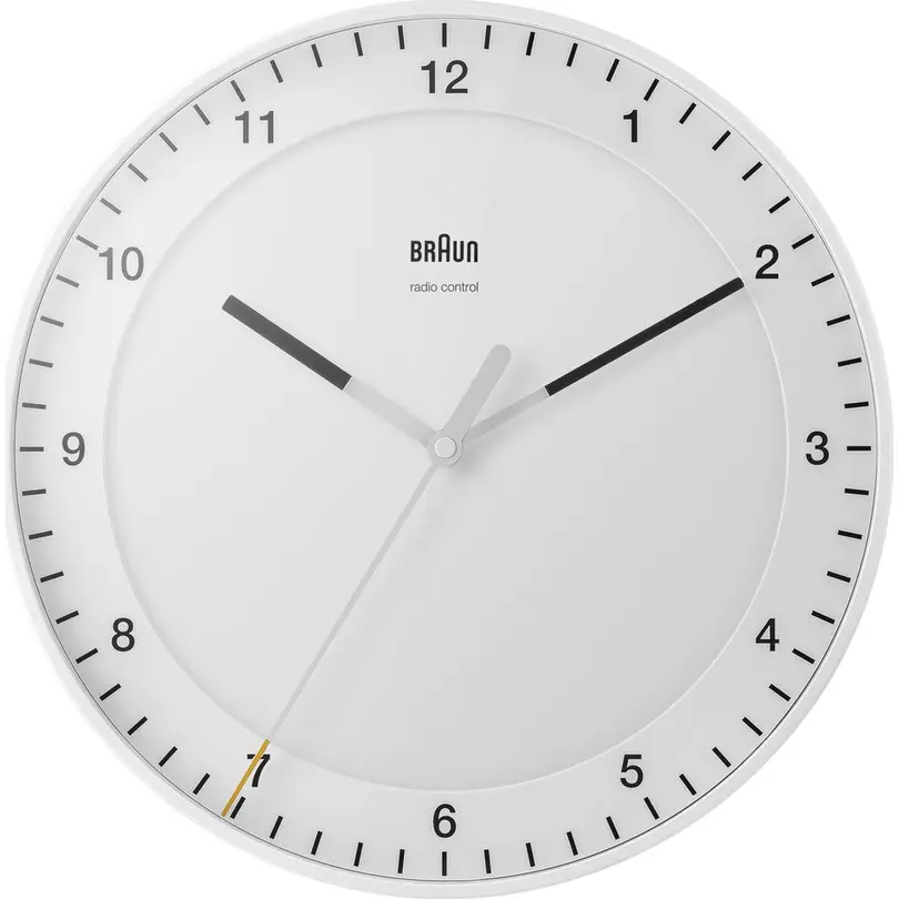 Wanduhr Braun