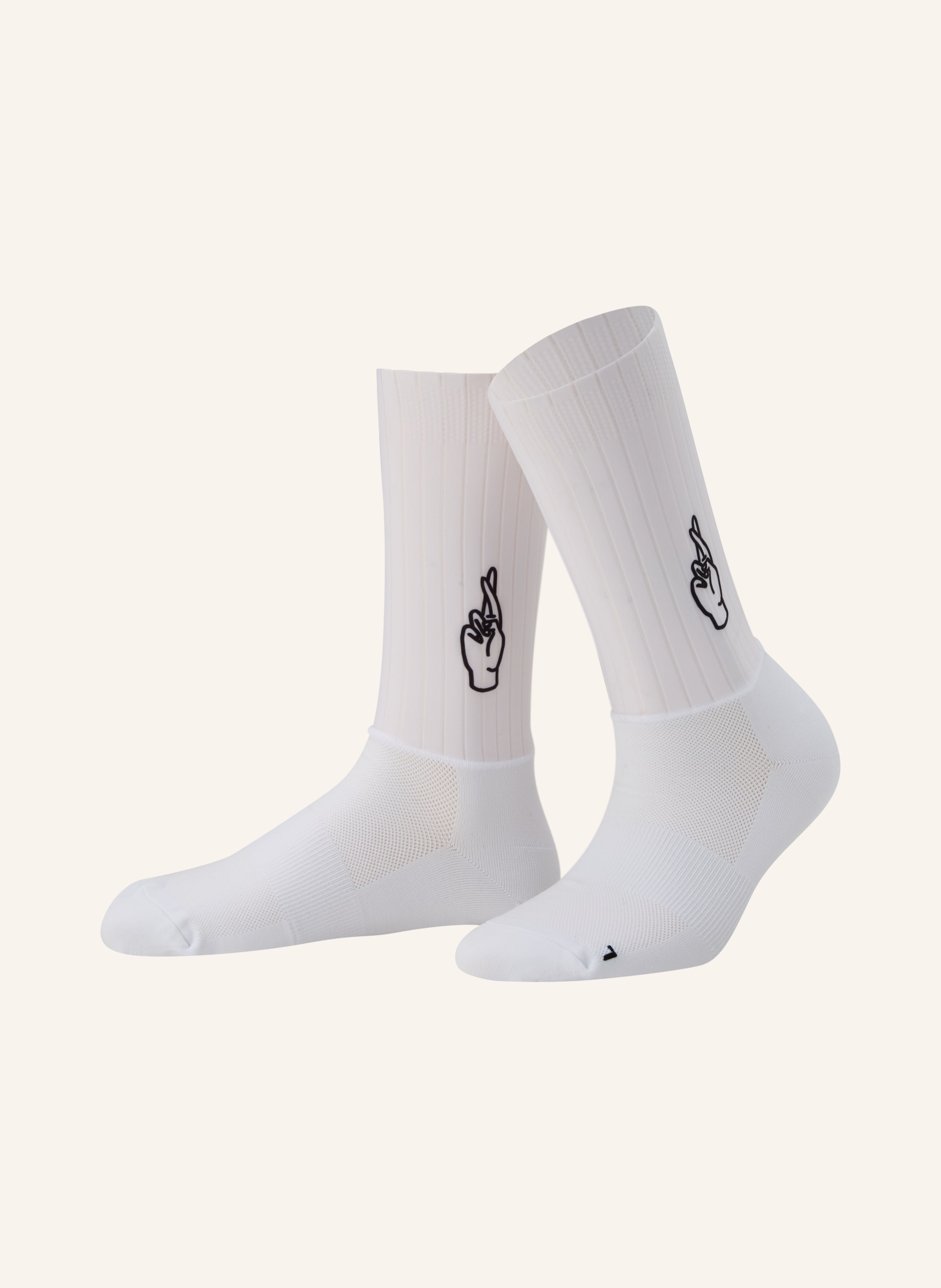 FINGERSCROSSED Radsocken AERO 2.0 LOGO
