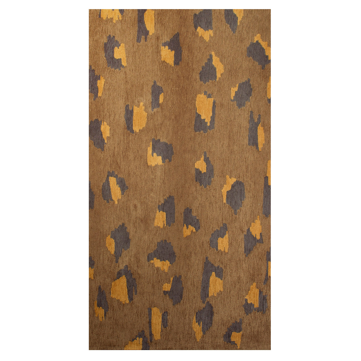 Lola&Moi vloerkleed Brownie - bruin - 80x150cm