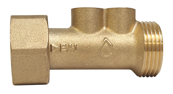 Clapet antipollution à double purge mâle/ femelle 3/4 58mm