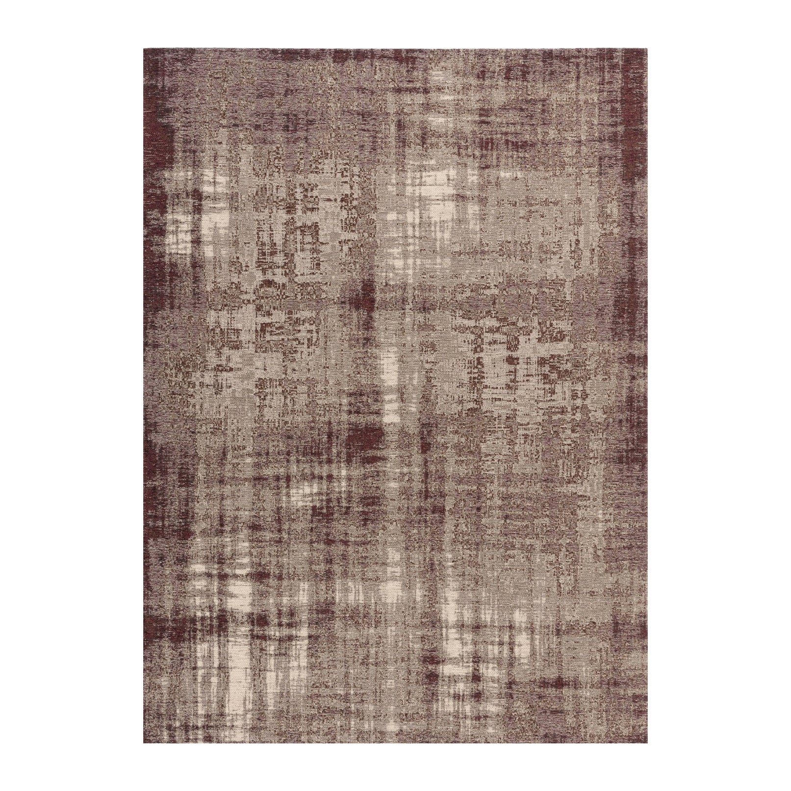 Acsento Grunge Vloerkleed 170 x 230 cm - Wine Red