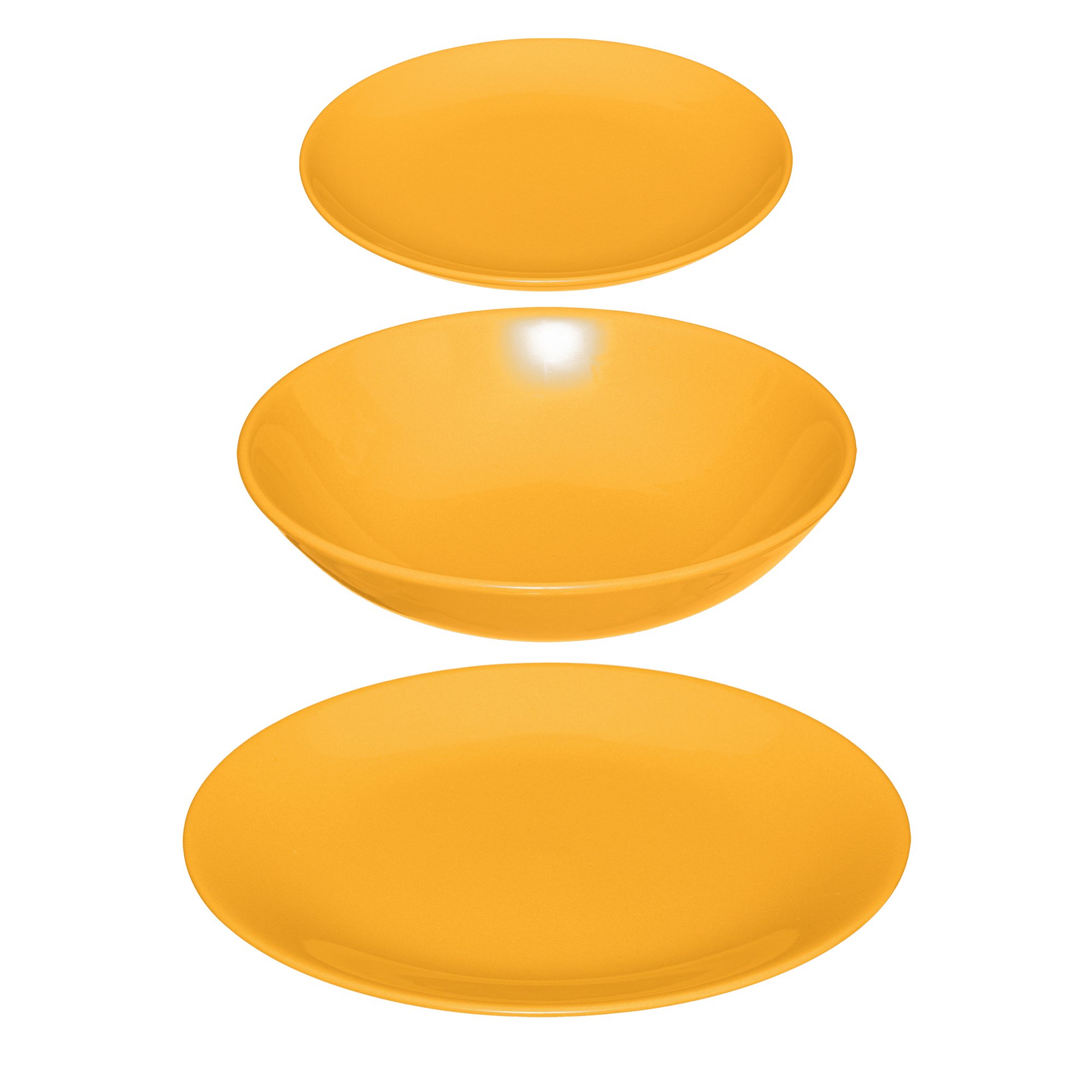 Serviço de mesa COLORAMA amarelo