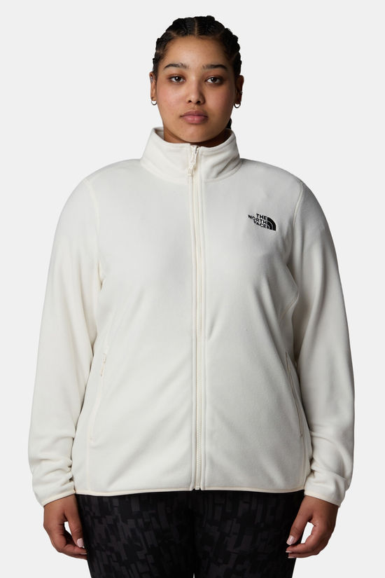 The North Face Plus Size 100 Glacier Full Zip Fleecevest Dames