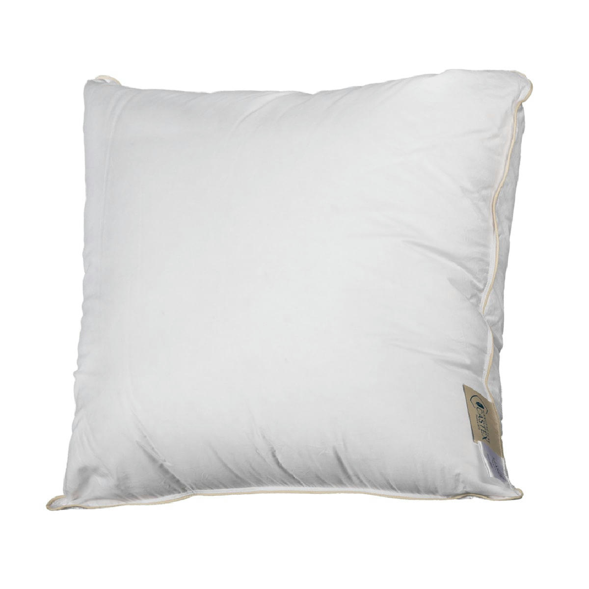 LUXE - Oreiller naturel moelleux en duvet et coton bio 65x65 cm
