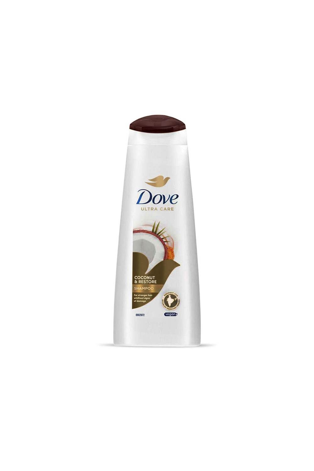 Dove Nourishing Restoring Ritual 'Shampoo' with Coconut Oil, 3x 400ml
