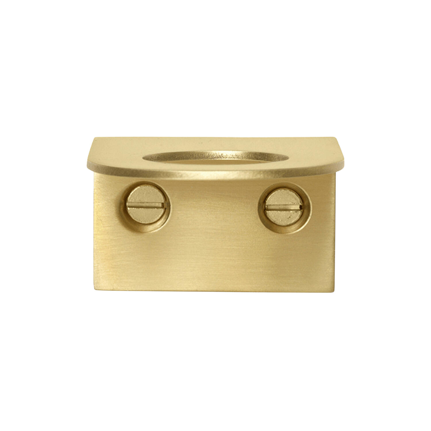 Basho Wall Hanger, brass