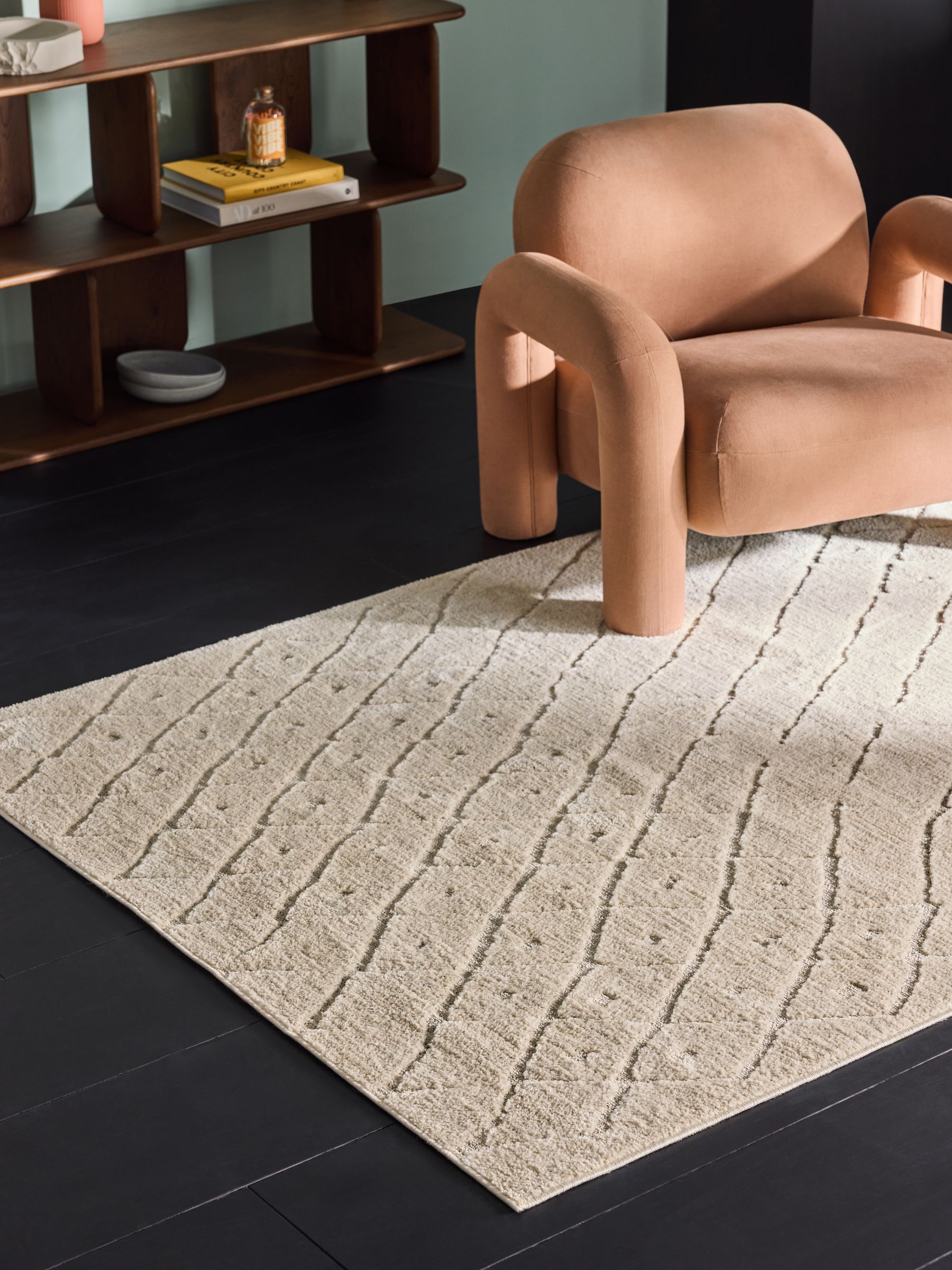 Roya Tufted Rug in Natural