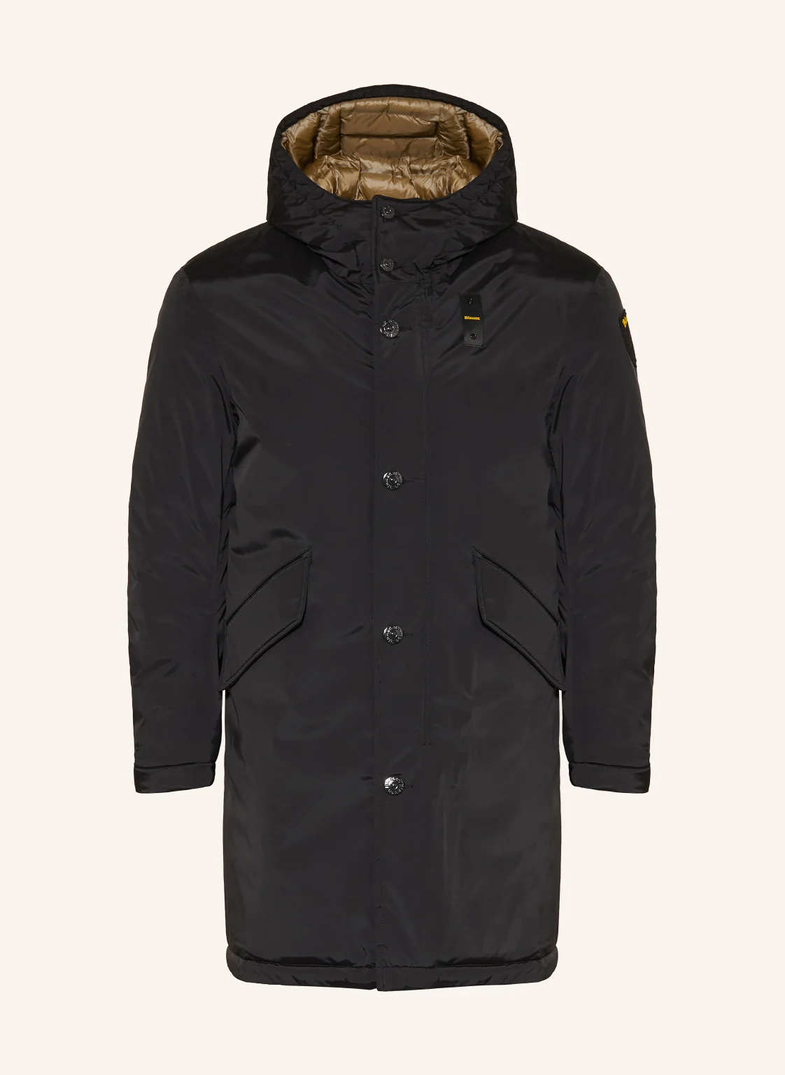 Blauer Mantel FAYWOOD