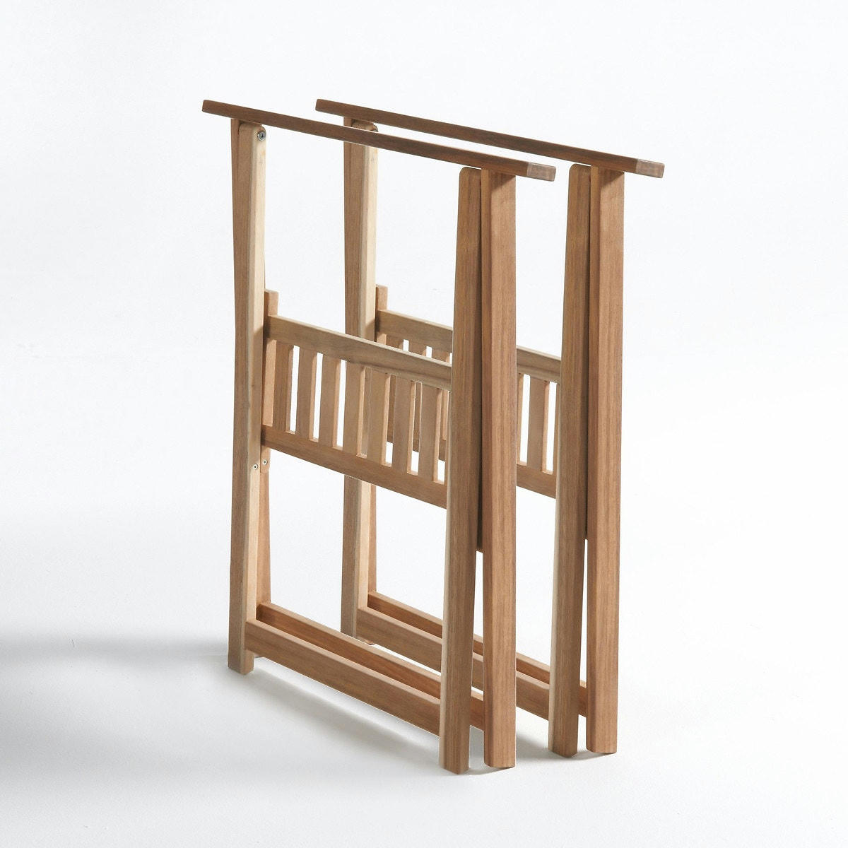 Lot de 2 tréteaux acacia, Julma