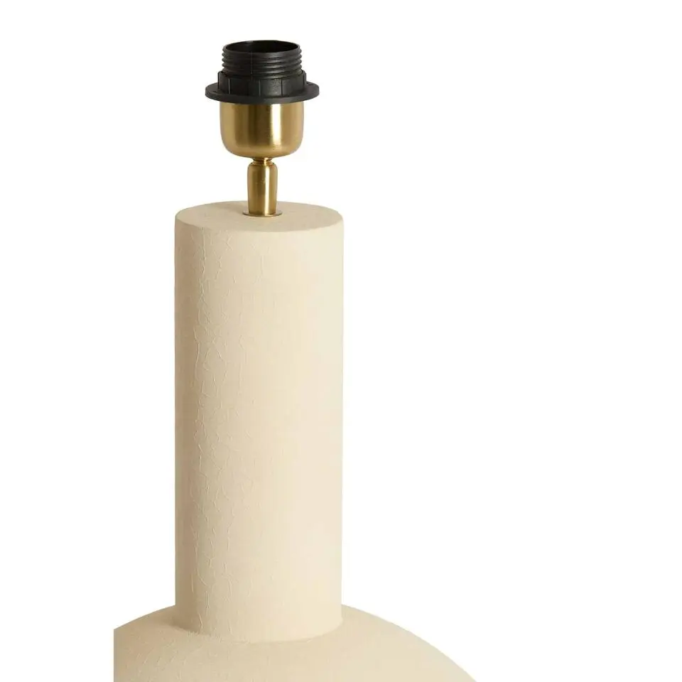 Lampvoet Benao - Mat Cr&egrave;me - &Oslash;31x53cm