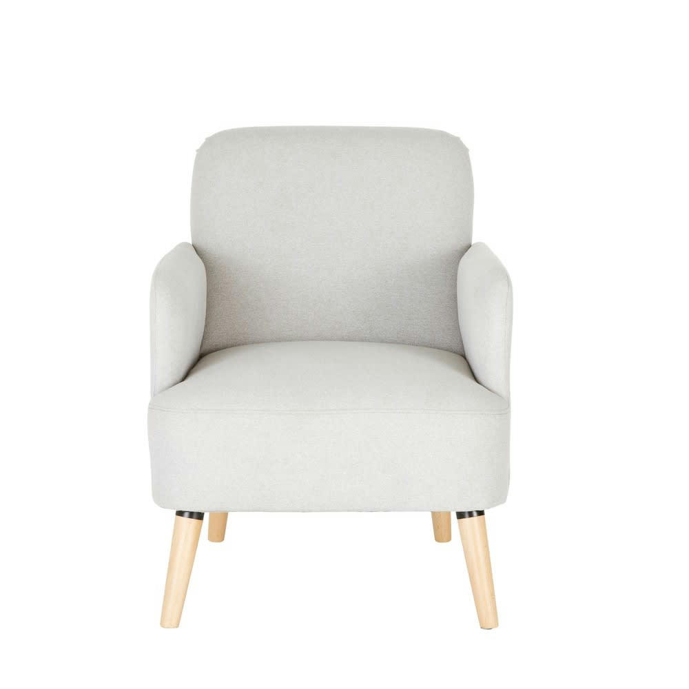 Honey - Fauteuil gris clair