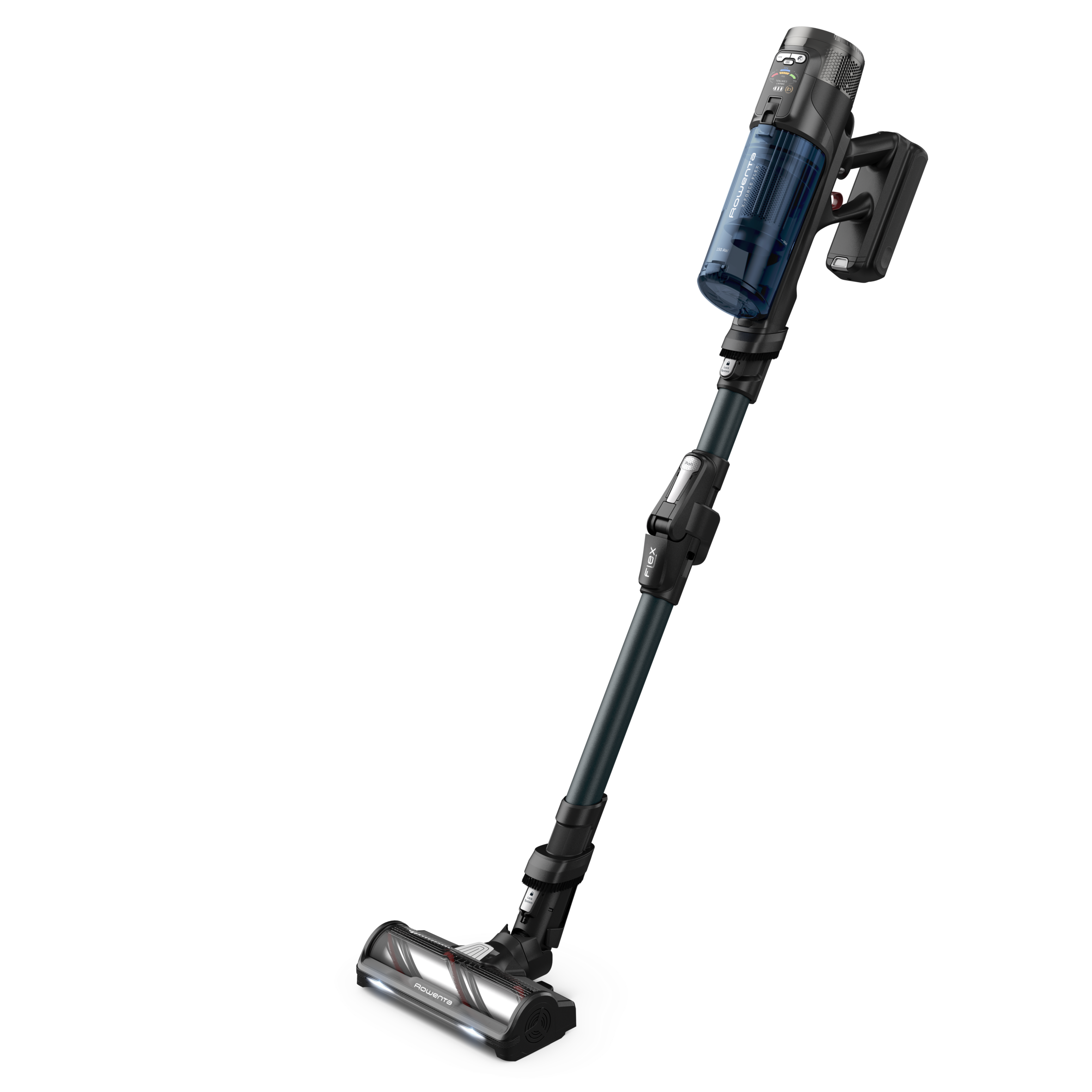 X-Force Flex 13.60, Aspirateur balai sans fil, 150 AW, 60 min, Tête aqua