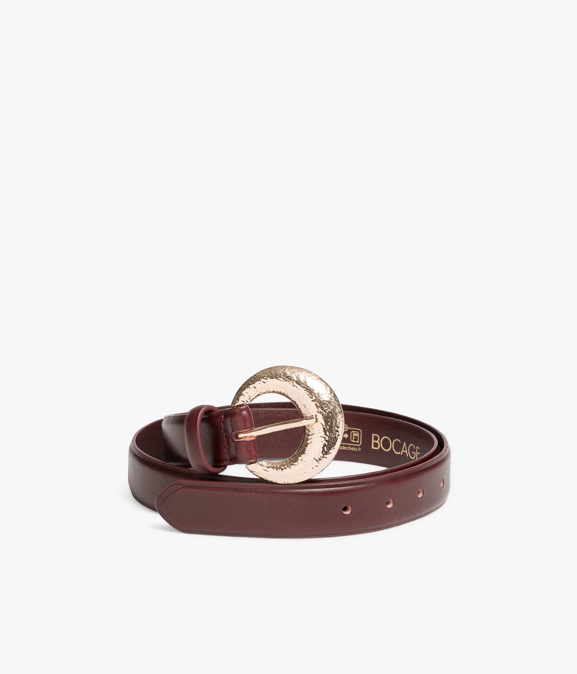 Ceinture Samia lie-de-vin