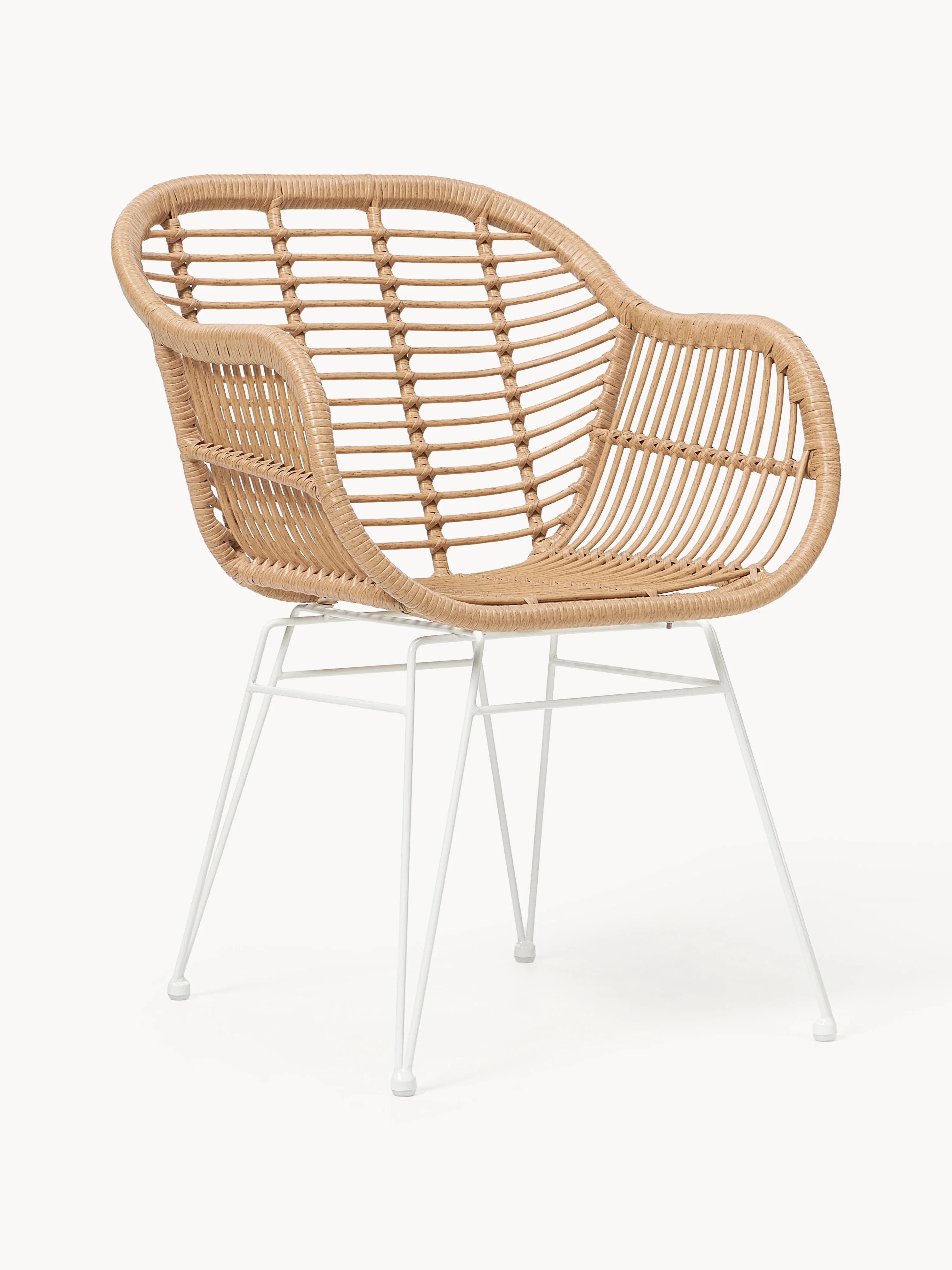 Armlehnstühle Costa aus Polyrattan, 2er-Set