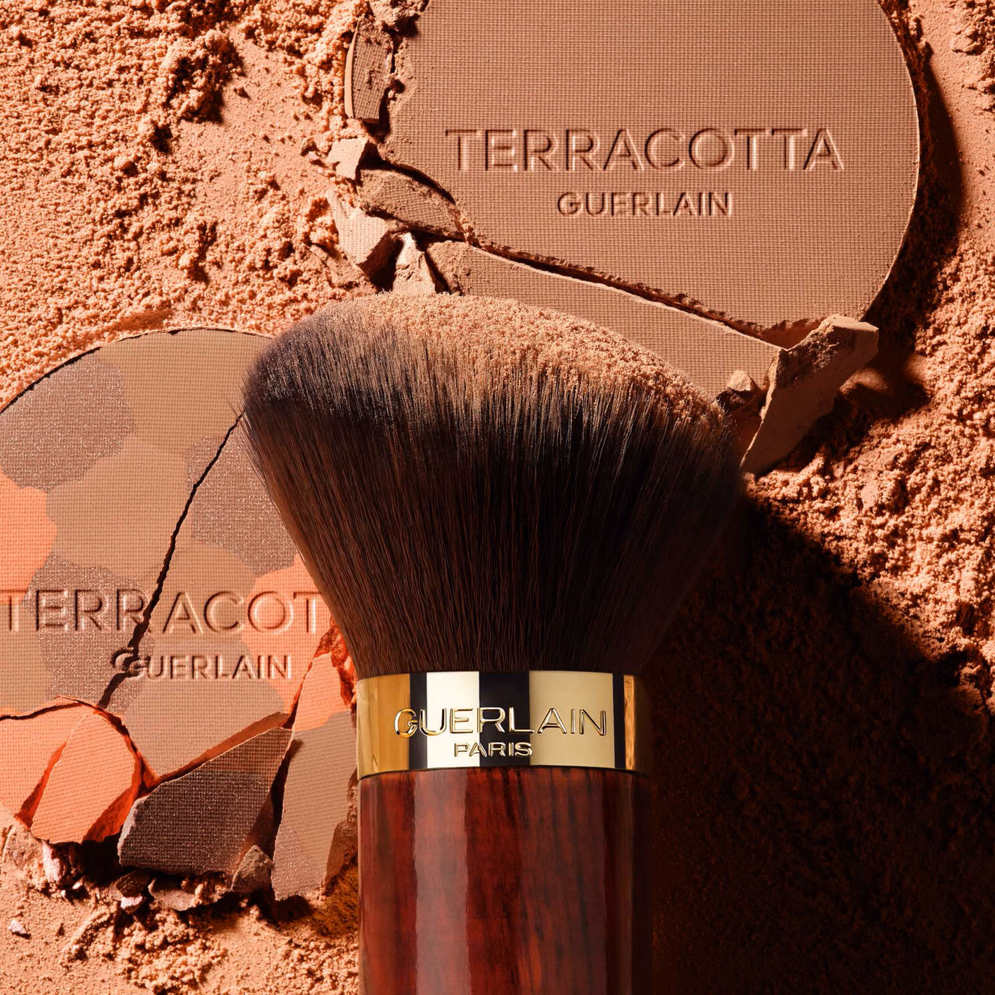 TERRACOTTAPinceau kabuki poudre