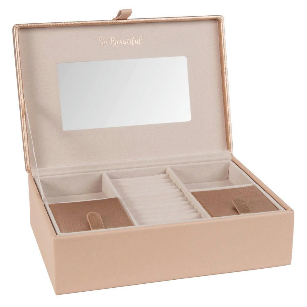 SO PRETTY - Boîte à bijoux rose