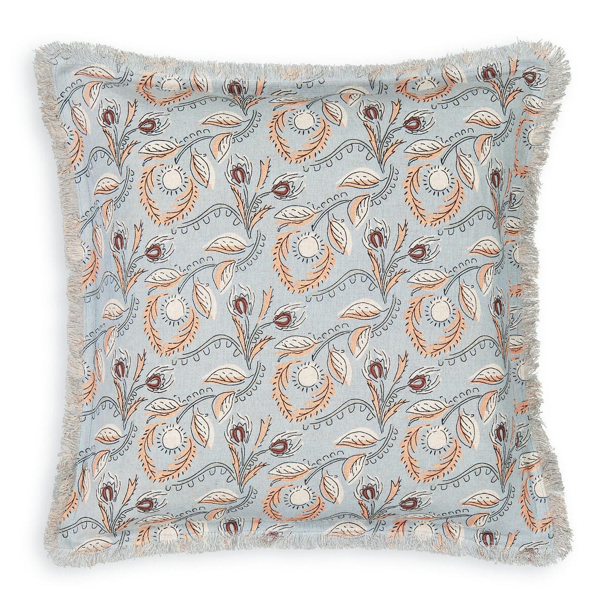 Housse de coussin 40x40 cm lin/coton, Octavine