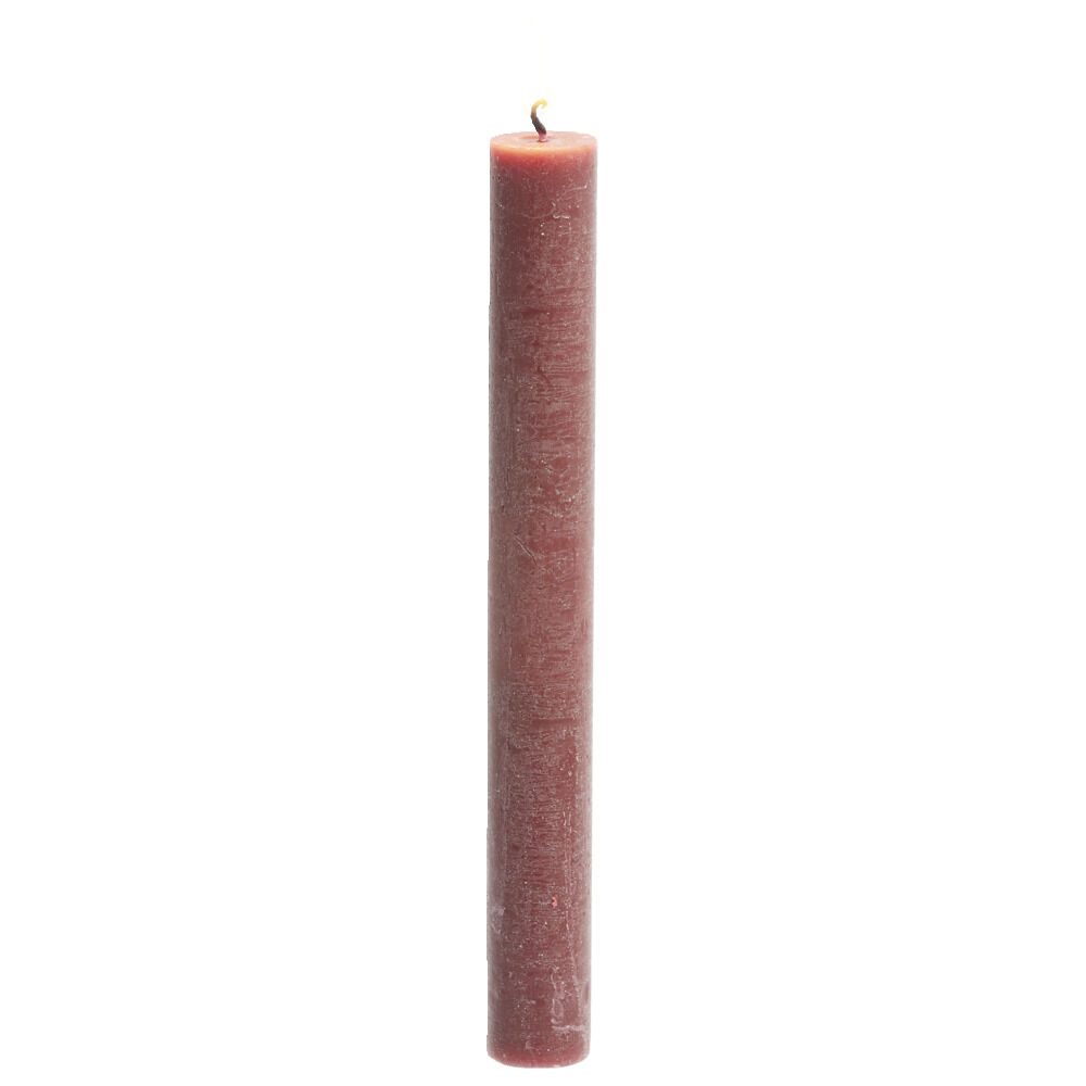 Bougie chandelle rouge 8H