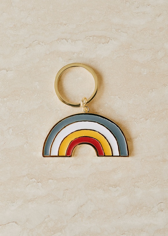 Rainbow Key Ring