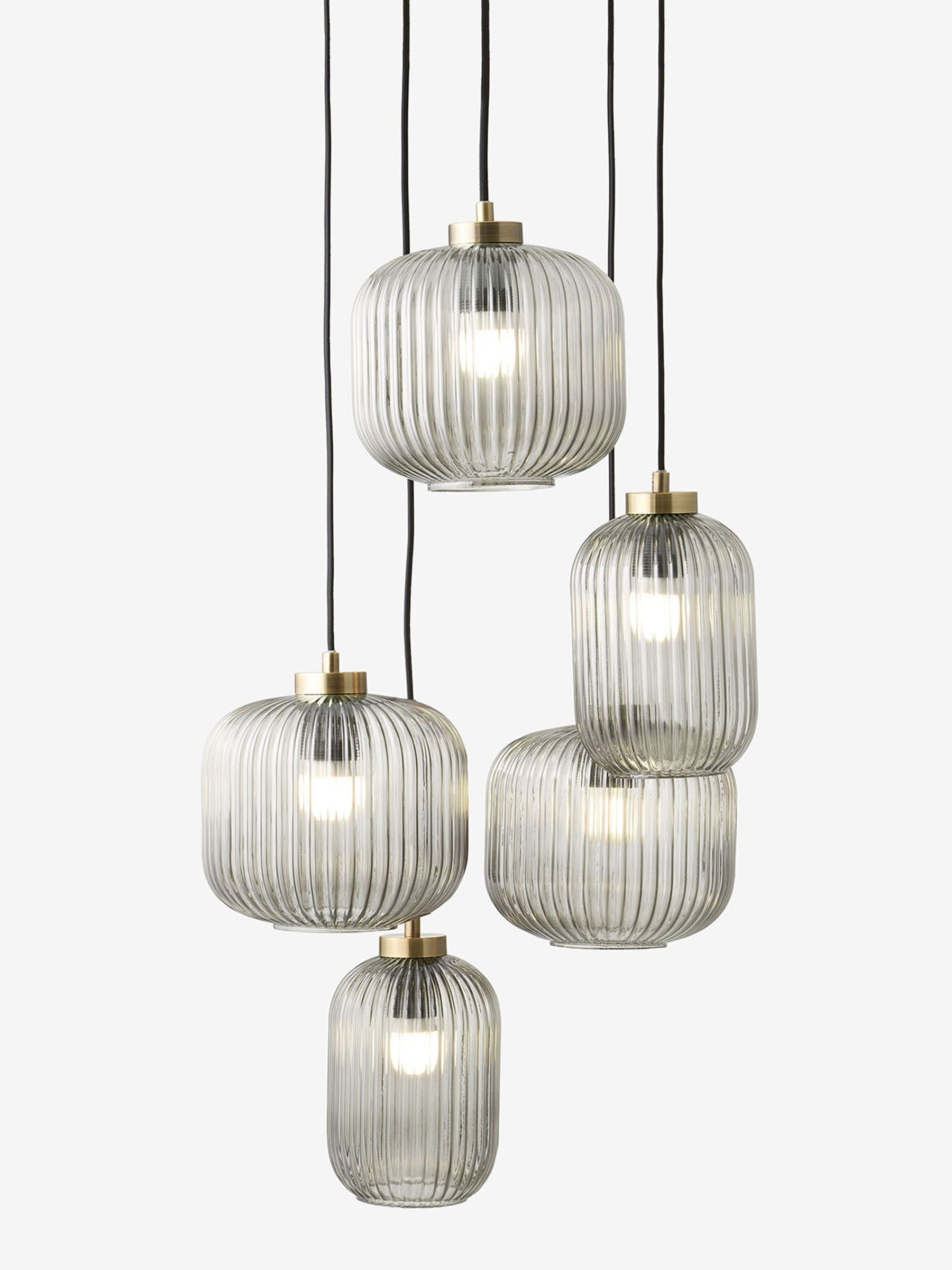 Grey Briz Ceiling Cluster Light