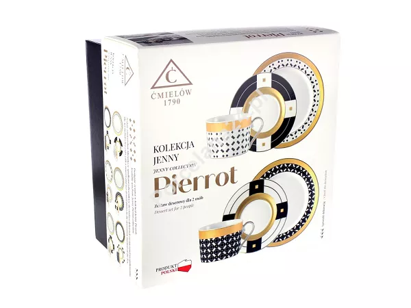Zestaw do kawy dla 2 osób (6el) Ćmielów - Jenny Pierrot GX52