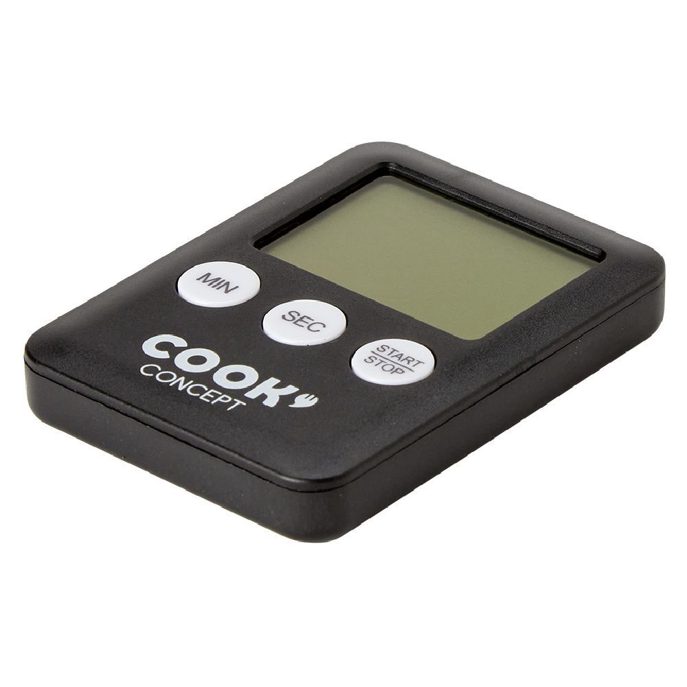 Minuteur électronique noir