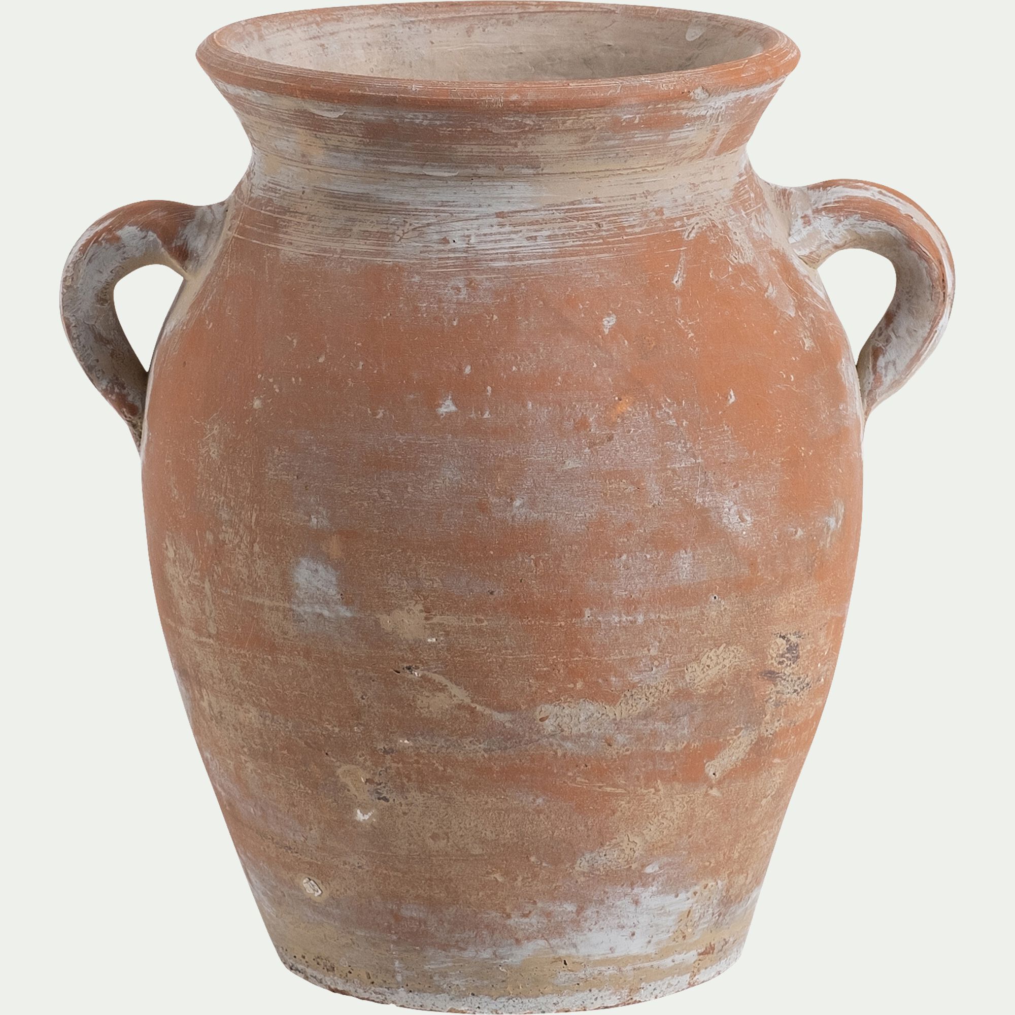 MONIARTE - Vase amphore en terre cuite H21cm - marron