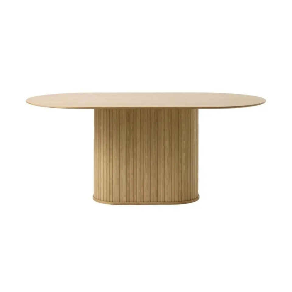 LykkeHome Nita Eettafel naturel ovaal - 180x95x75