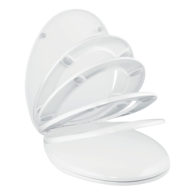 Abattant de toilette Chut blanc WIRQUIN
