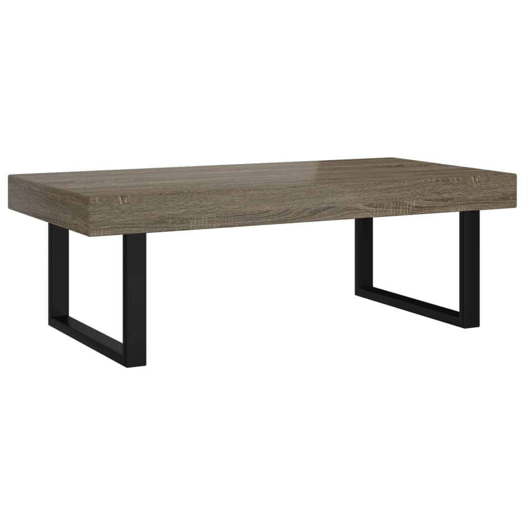 Stolik Kawowy Ława Stół Szary 120x60x40 Do Salonu Do Pokoju