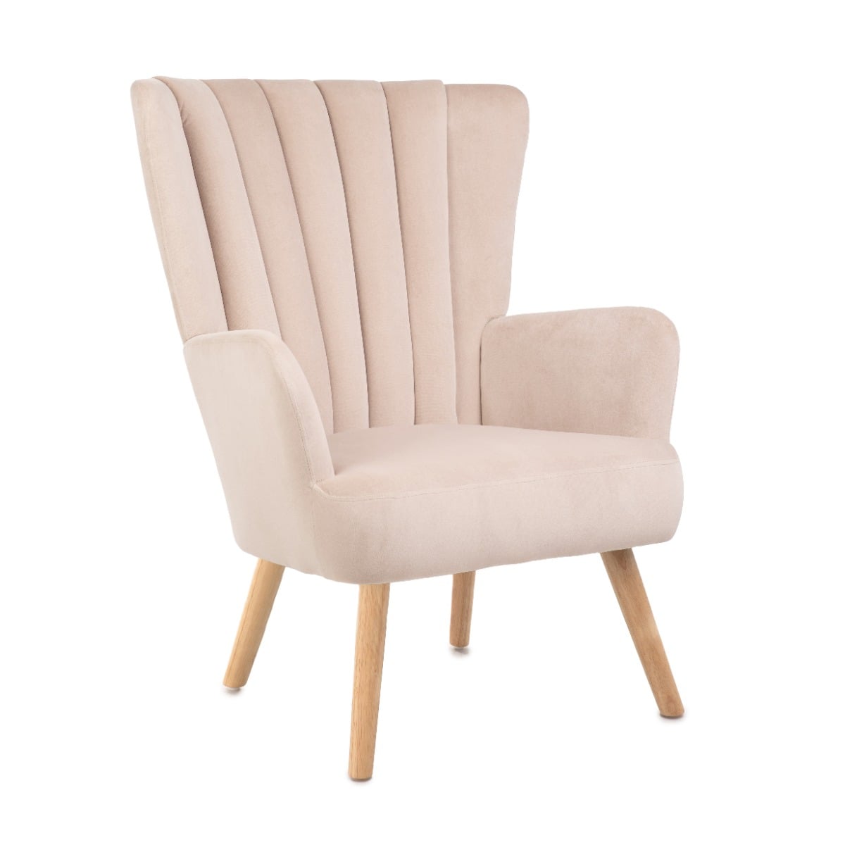 Fotel MILLS beżowy 75x79x102 cm