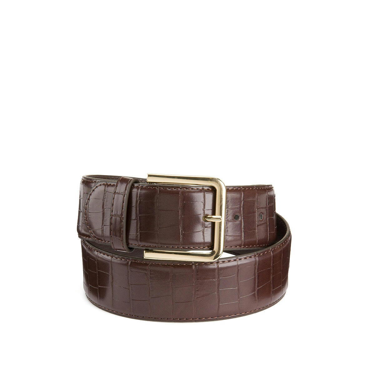Ceinture aspect croco