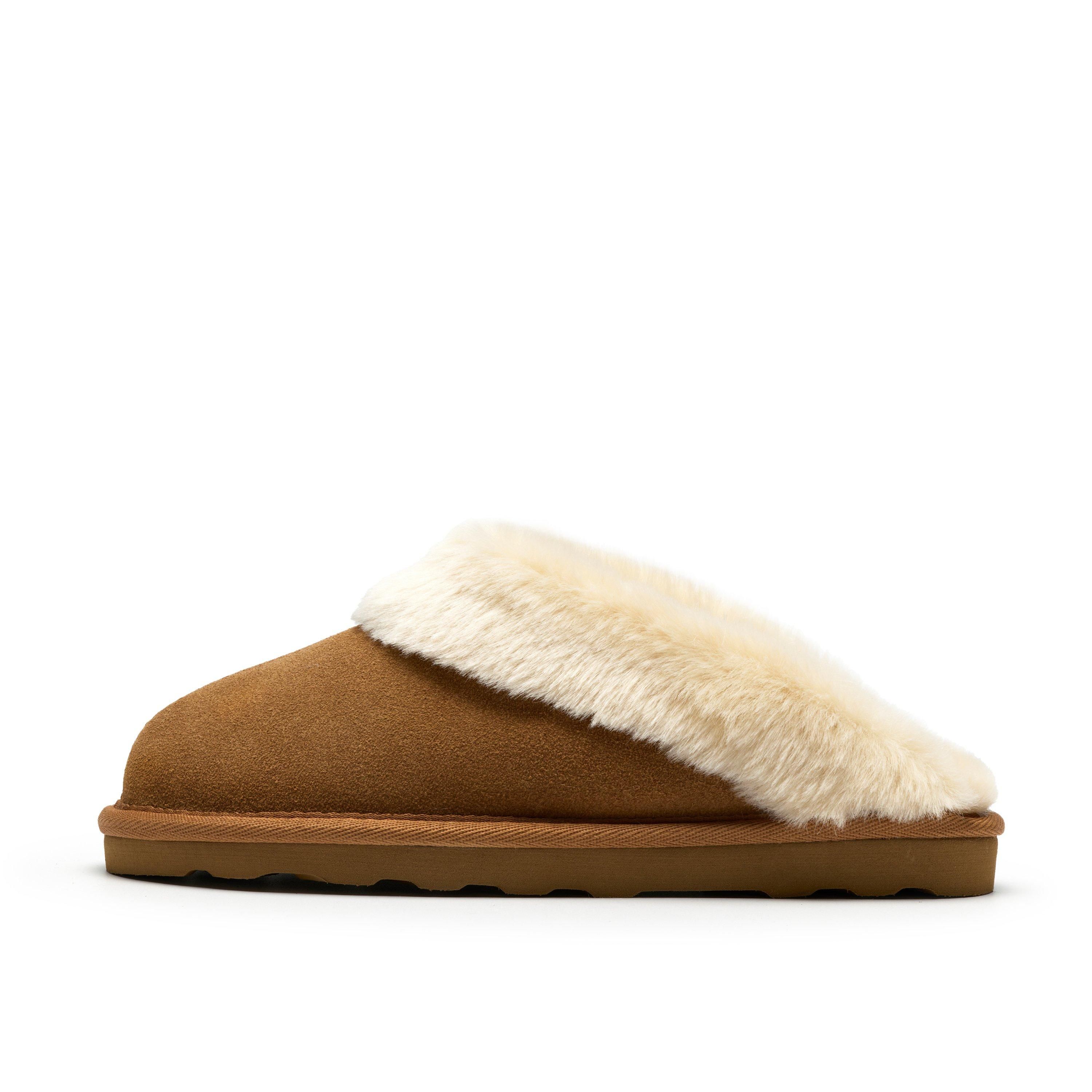 Clarks Astra Star Tan Slippers,Slip Ons