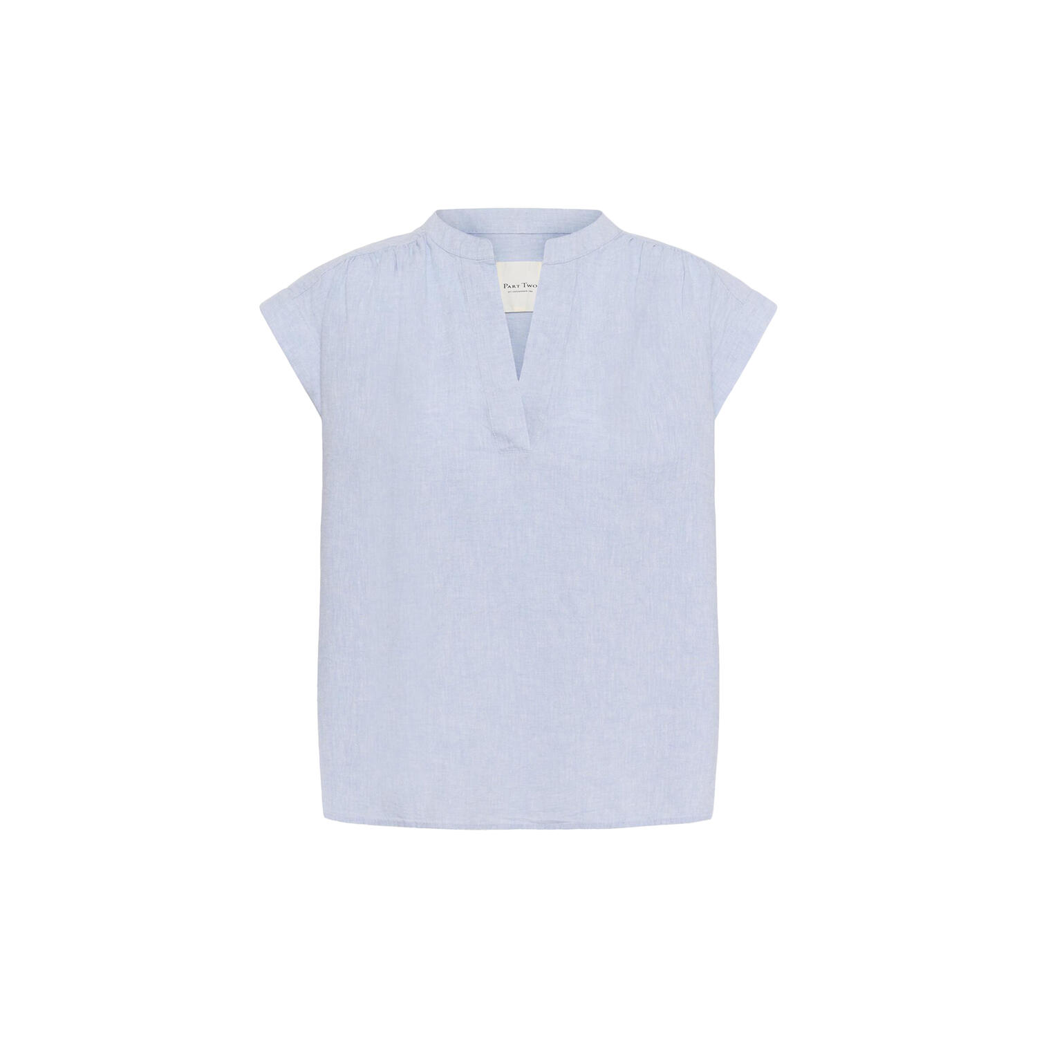 BettinaPW Blouse, light blue chambray