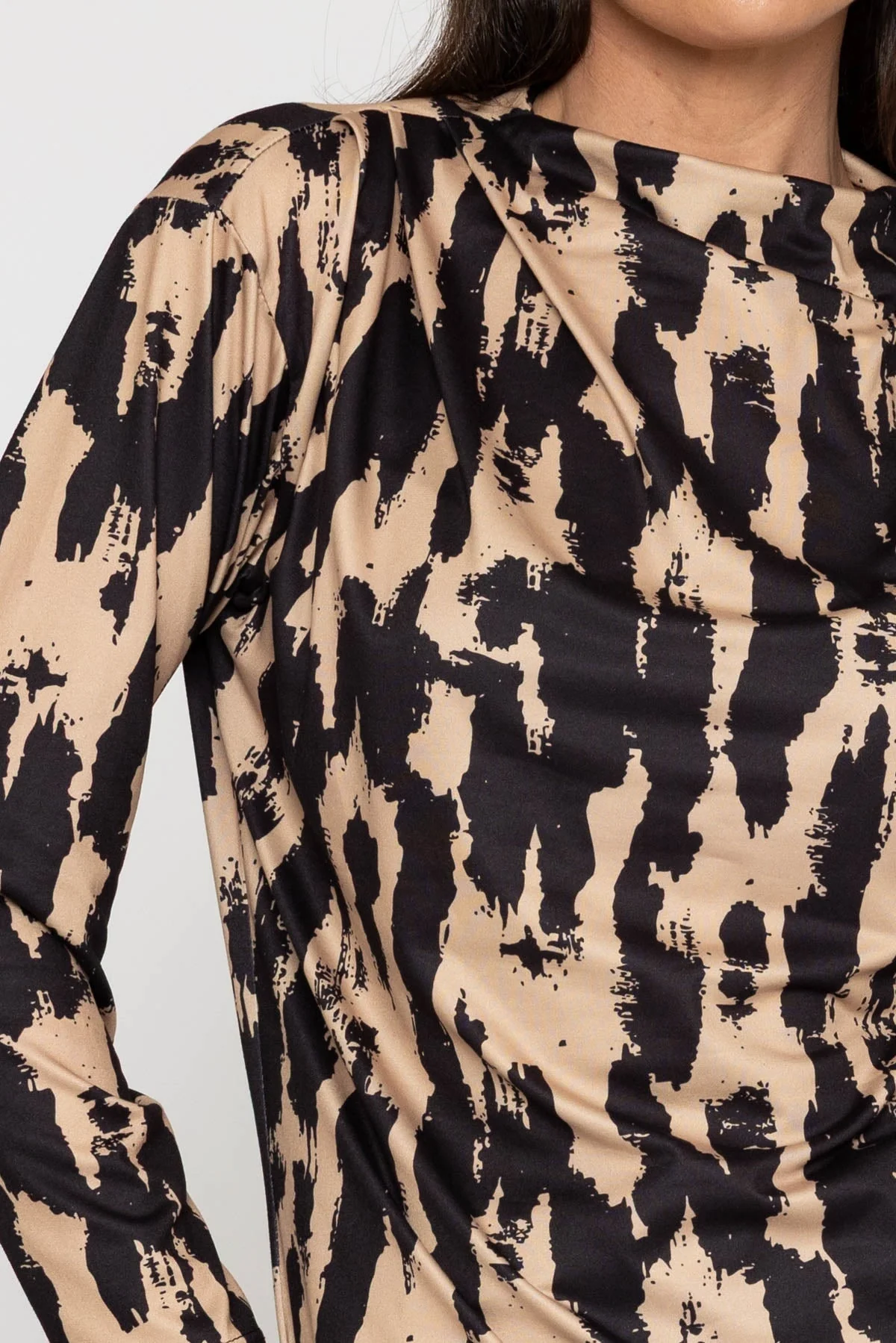 Camel Soft Touch Long Sleeve Top