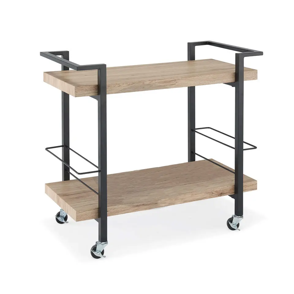 Keukentrolley Radja - zwart/bruin