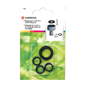 Gardena Replacement Garden Hose Washer & O-Ring Kit