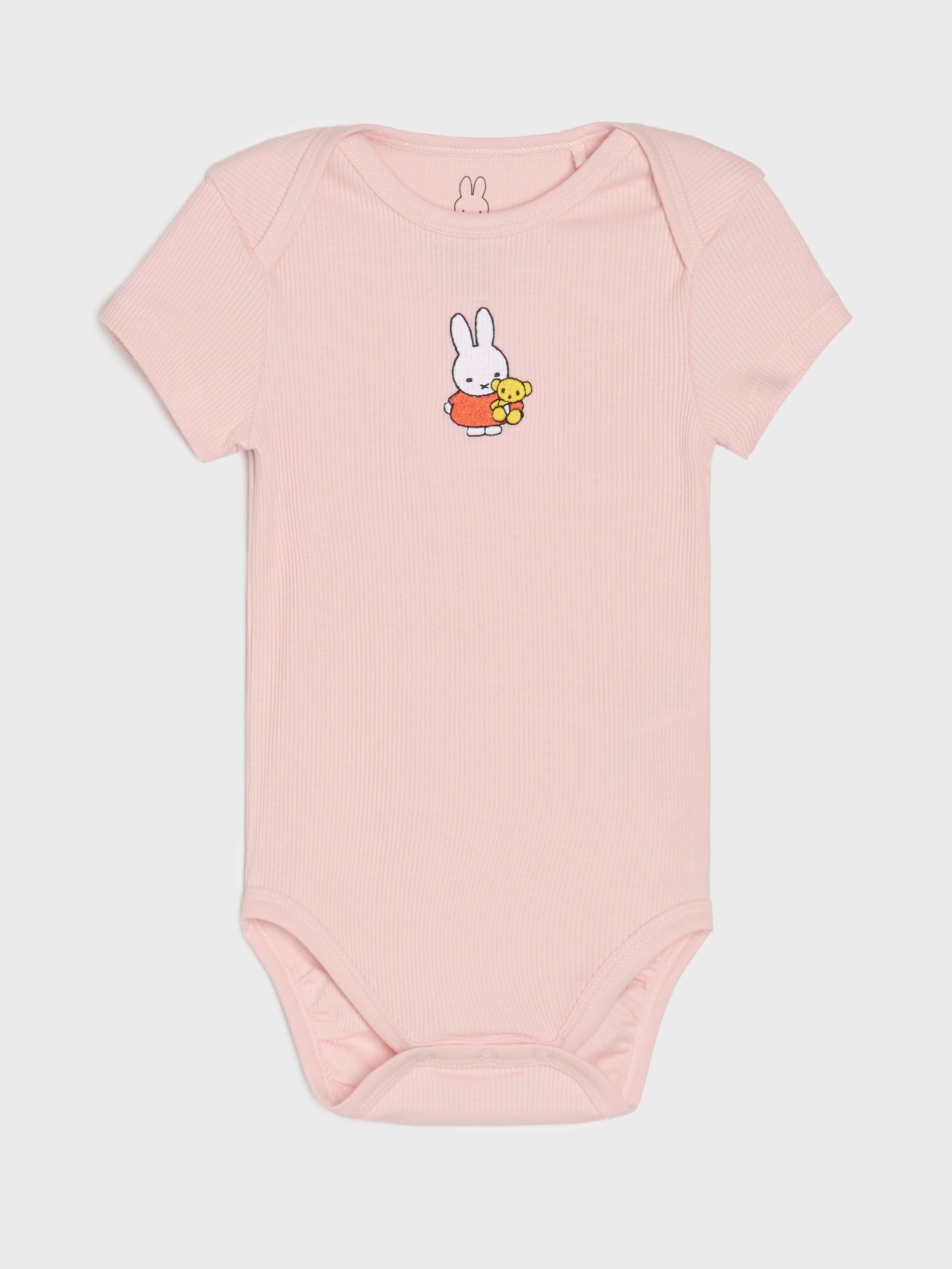 Body z prążkowanej dzianiny i ozdobnym haftem Miffy