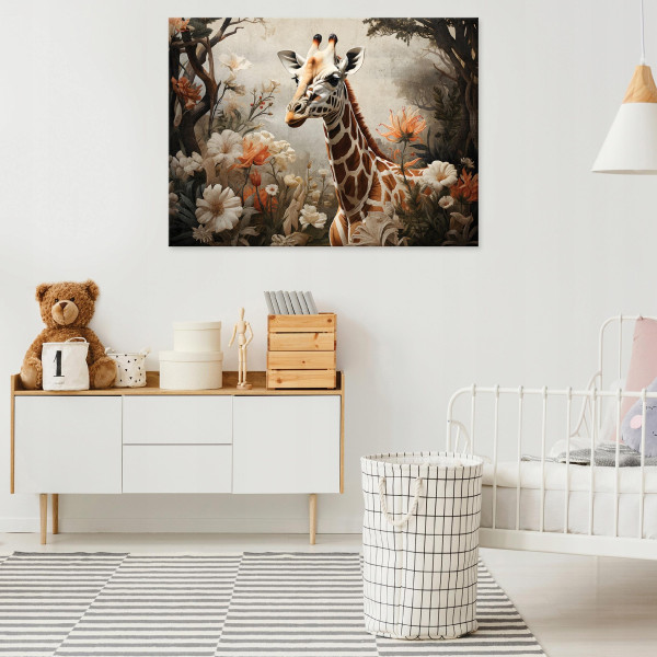 Obraz Dla Dzieci Beżowy Na Płótnie Dla Dzieci 60x40