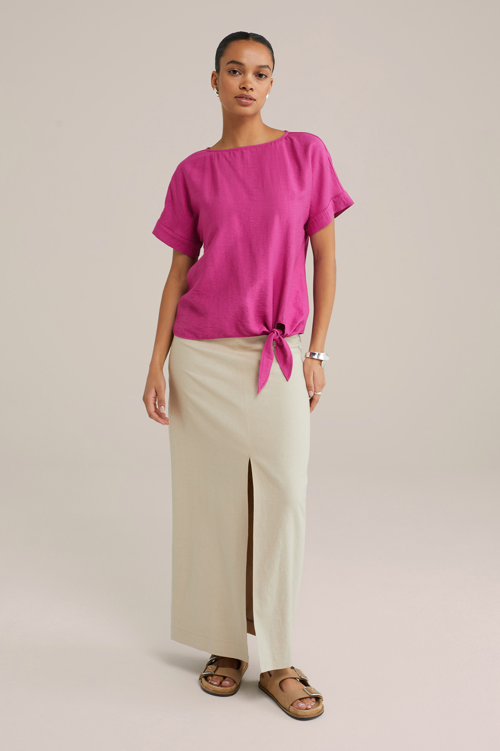 Dames blouse met structuur