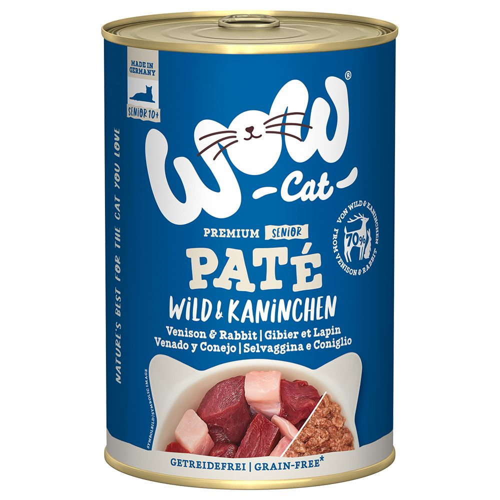 WOW Cat Senior Paté 6 x 400g