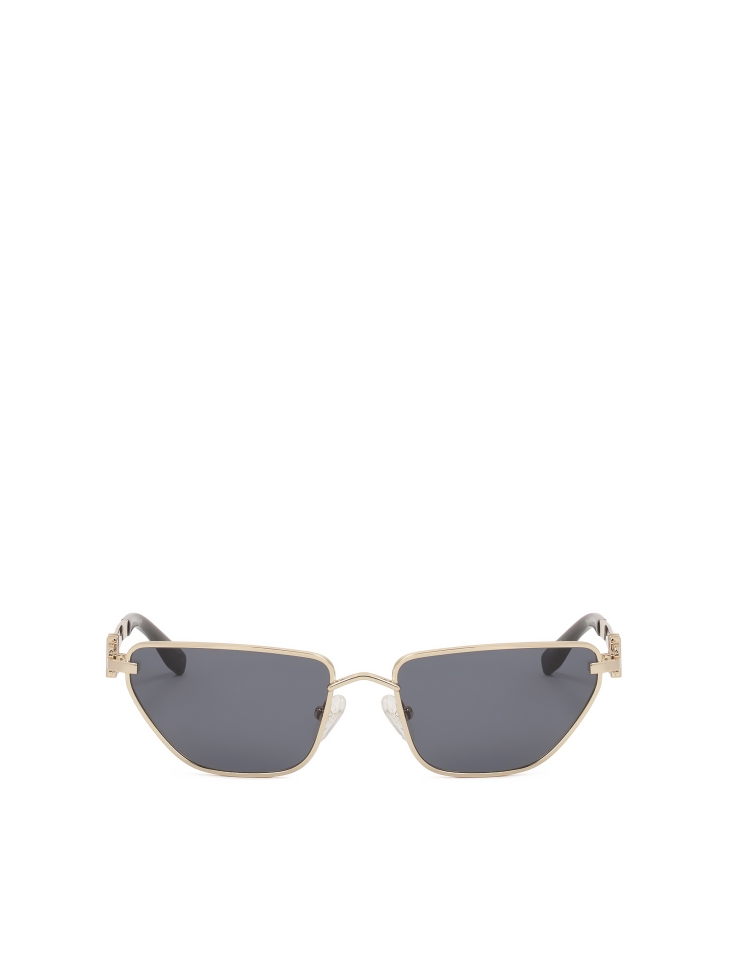 Sunglasses with gold frame
