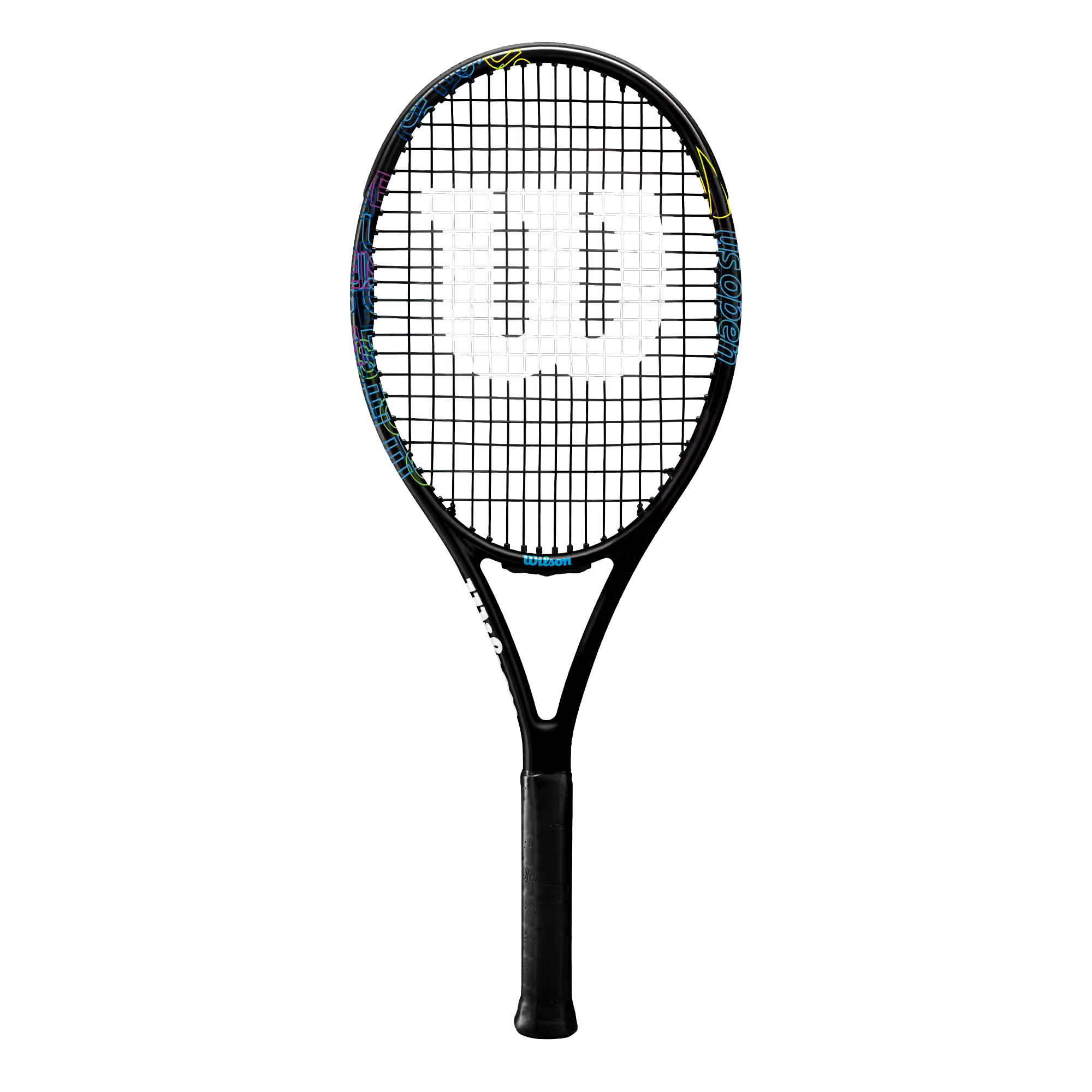 Wilson US Open BLX 100 Adult Graphite Tennis Racquet/Racket w/ Mid-Size Head, Black