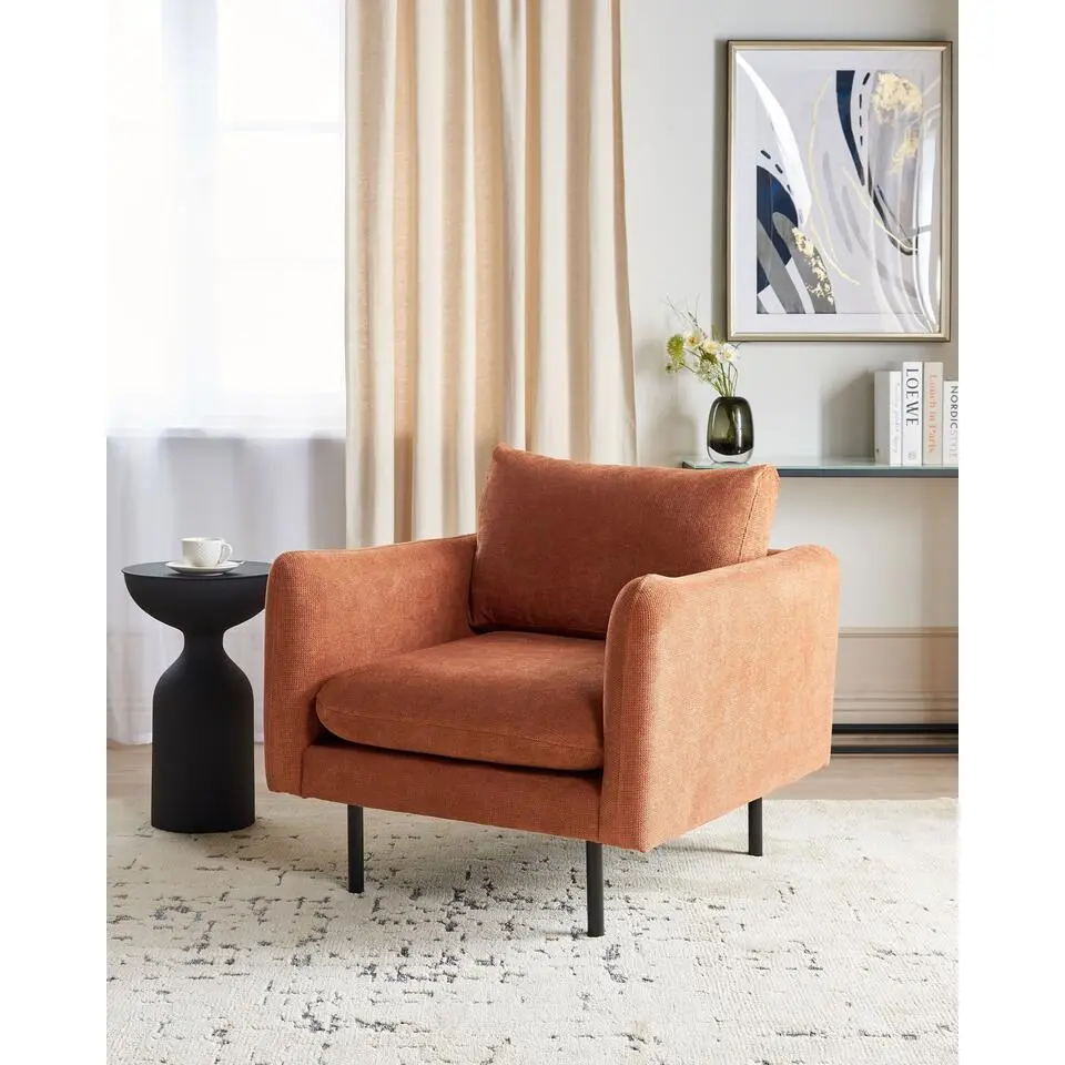 VINTERBRO - Fauteuil - Goudbruin - Polyester