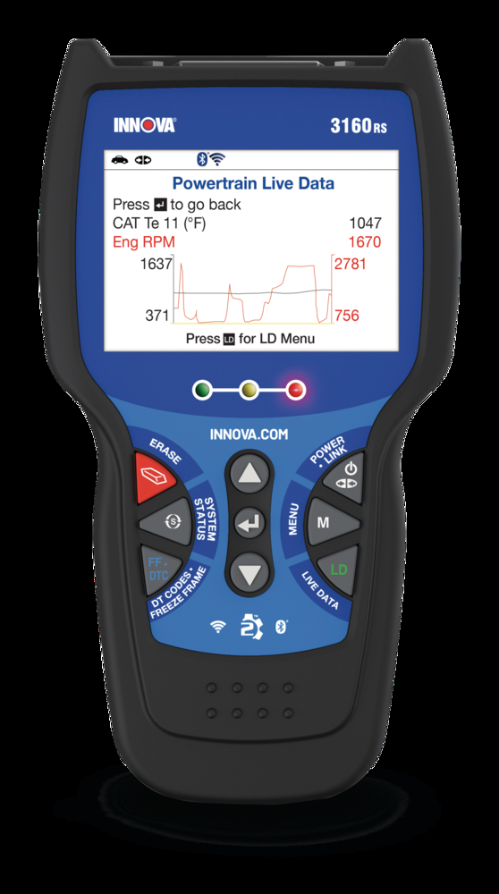 Innova TR413 OBD2 Diagnostic Vehicle Code Reader / Scan Tool w/ ABS, EPB, SRS & Network Scan