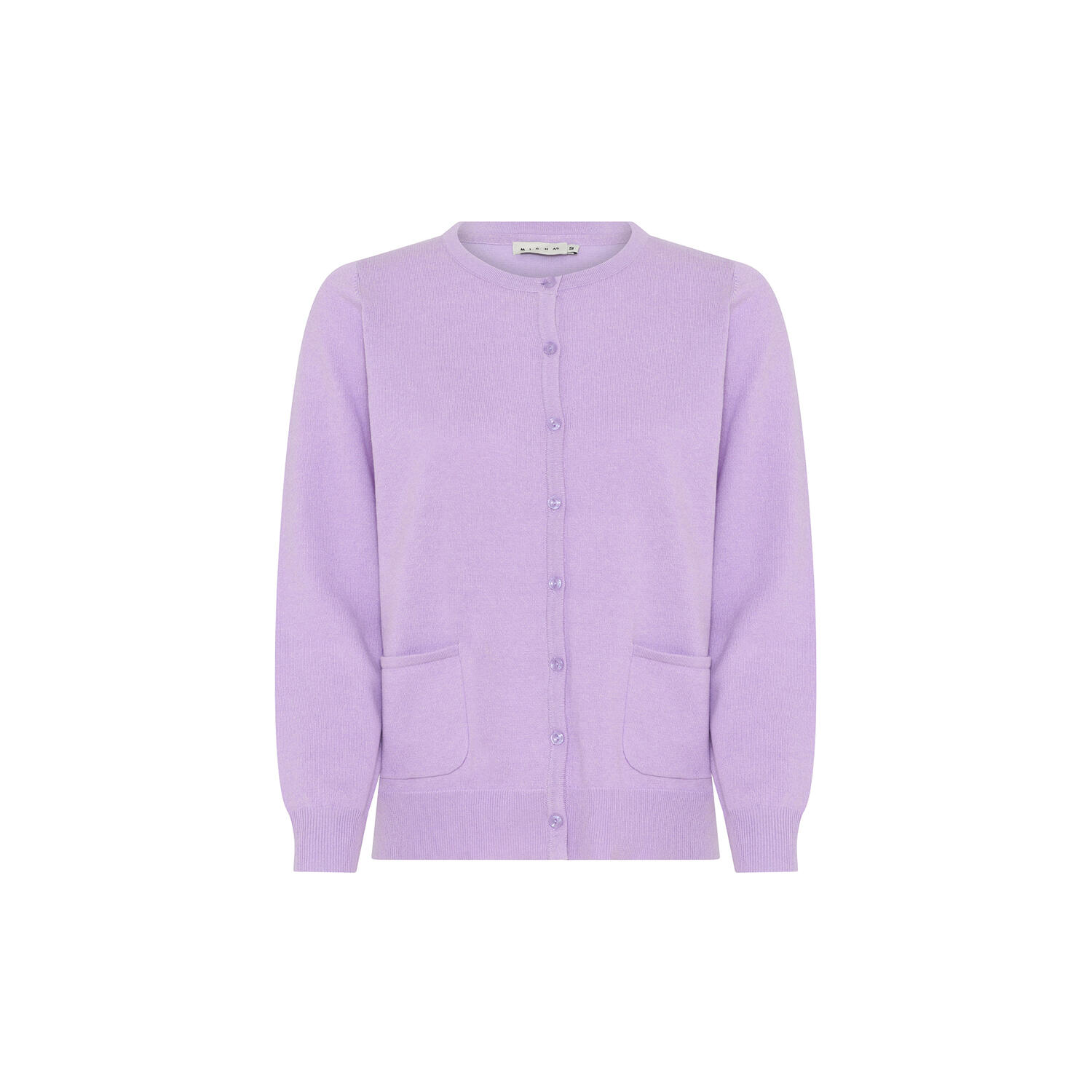 BB Melange Cotton Knit, lilac melange