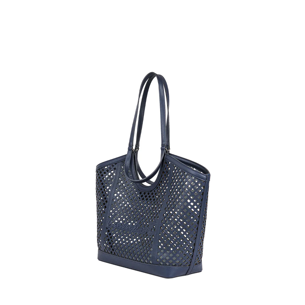 The Solene - Marine Vegan Leather Tote Bag