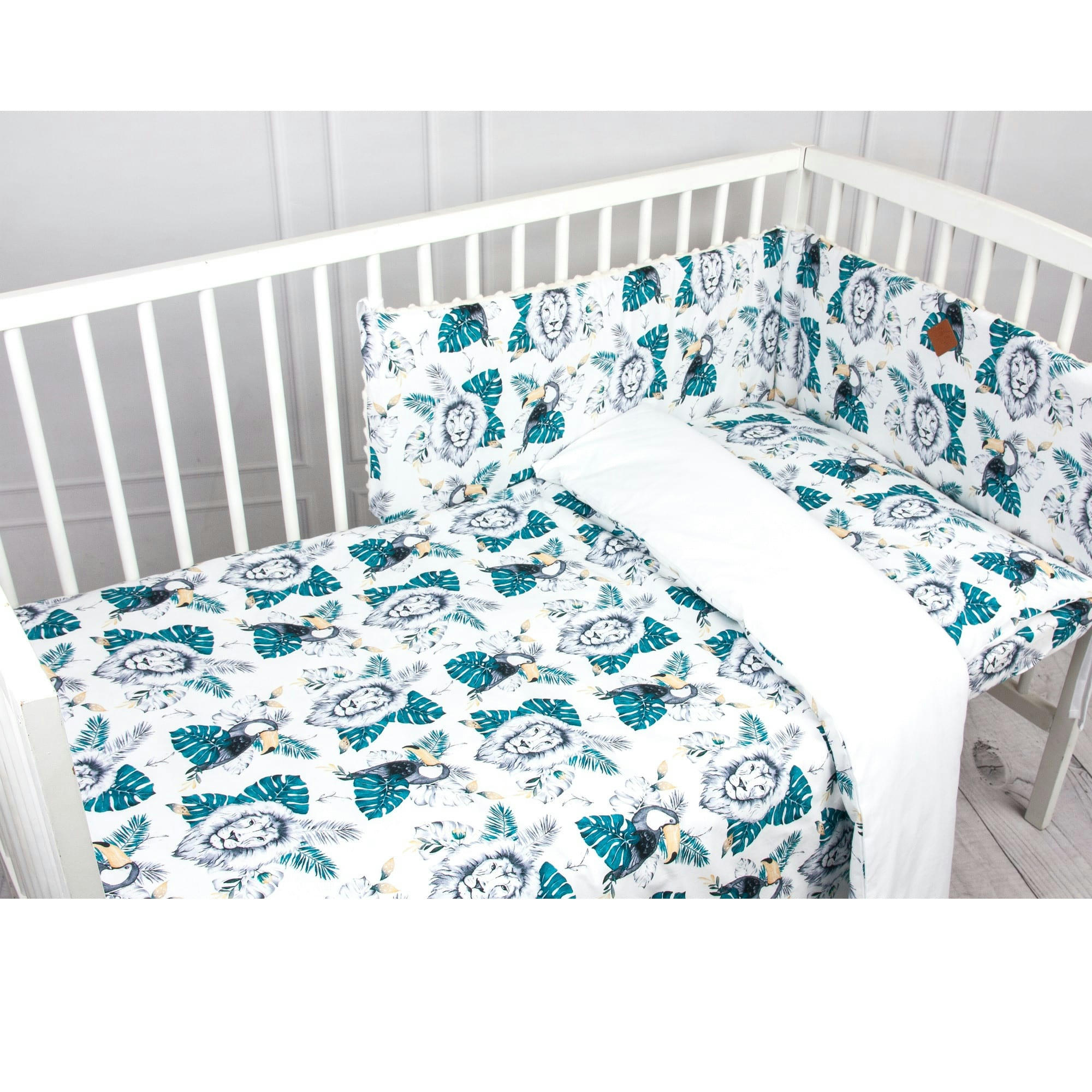 SAVANA - Couette et oreiller  bébé en coton - 100x135cm