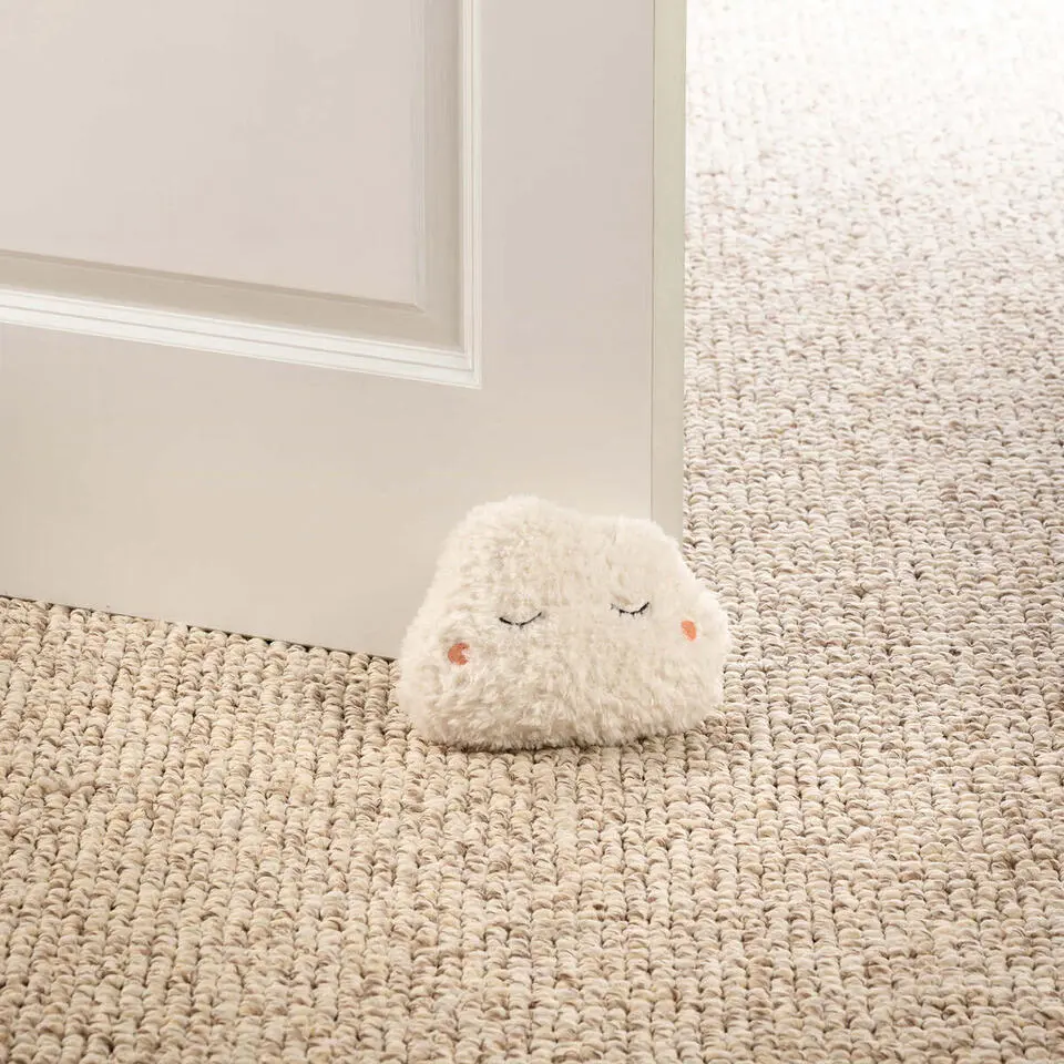 Tochtstopper Cloudy - Snow White - 18x20 cm